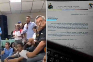 ¡SEPA! Despiden a corresponsal de VTV por hacer una pregunta incómoda para el régimen (+Video)
