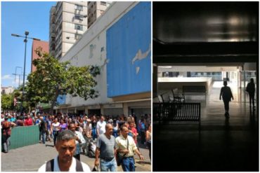 ¡CAOS! Ciudadanos se movilizan a pie en Caracas tras nuevo apagón general