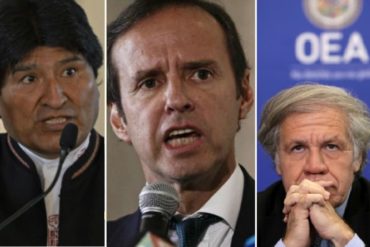 ¡ENTÉRESE! Tuto Quiroga denuncia vínculos entre Luis Almagro y Evo Morales :“Con quién, dónde y cuándo bailas, muestra quien eres”