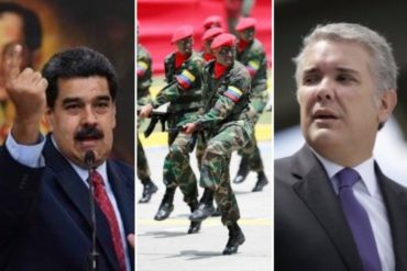 ¿DE VERDAD? Maduro autoriza a la FANB a responderle a Iván Duque “con toda la fuerza que se merece” (+Video)
