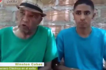 ¡SE LO MOSTRAMOS! Winston Cabas habla por primera vez fuera del país tras ser amenazado por el régimen (+Video)