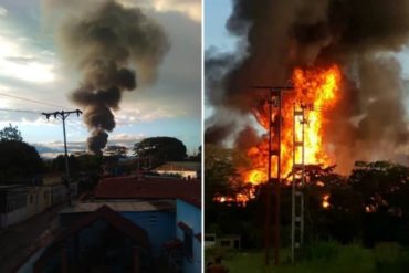 ¡ATENCIÓN! Explotó llenadero de Pdvsa Gas en Ocumare del Tuy este #24Ago (+Fotos +Videos)