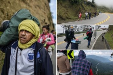 ¡VÉALA! De Cúcuta a Bogotá: “La ruta de la infamia” de los migrantes venezolanos (+Video)