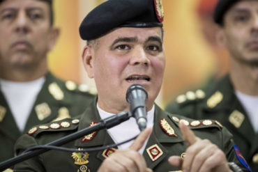 ¡ENARDECIDO! Padrino López tilda de “ofensiva” las denuncias sobre presencia del ELN en Venezuela