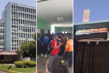 ¡TRÁGICO! Se desprendió un ascensor del hospital universitario de Maracaibo: Murió una paciente y hay dos heridos (+Fotos)