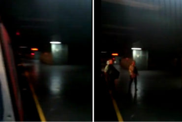 ¡MIRE USTED MISMO! A oscuras quedó la estación del Metro de Bellas Artes por falla eléctrica este #15Oct (+Video)