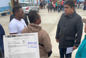 ¡OÍDO AL TAMBOR! Alcalde peruano suspendió empadronamiento de venezolanos (Le advirtieron que podía enfrentar una denuncia penal)