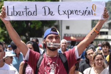 ¡LÁTIGO CHAVISTA! Cuando la orden es censurar: La dictadura violó 54 veces la libertad de expresión durante octubre