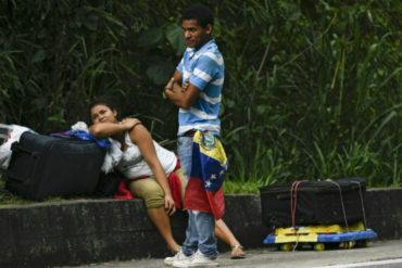 ¡VEA! En fotos: Los caminantes venezolanos apuran su paso para llegar al país en Navidad