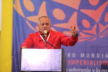 ¡POR FAVOR! Diosdado Cabello insiste en afirmar que saldría victorioso en una guerra contra EEUU (+Video)