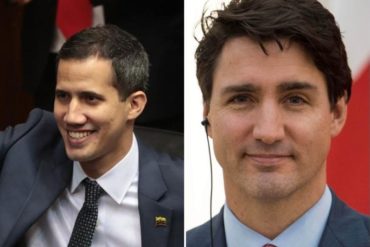 ¡LE CONTAMOS! Guaidó será recibido por Justin Trudeau y la diáspora venezolana en su visita a Canadá este #27Ene