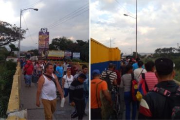 ¡VEA! Así amaneció el tránsito por el puente Internacional Simón Bolívar este #19Feb (+Fotos +Video)