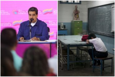 ¿SÍ, CHICO? Maduro asegura que él invierte lo suficiente en educación: “No como el asesino de Duque”