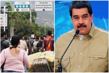 ¿QUÉ TAL? El descarado mensaje de Maduro a los migrantes venezolanos que retornan: Vengan a salvarse a su patria (+Video)