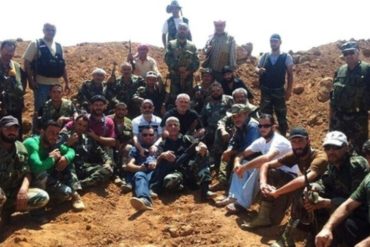 ¡RECORDAR ES VIVIR! Cuando el exdiputado chavista Adel El Zabayar posó con fuerzas militares sirias (fue acusado de narcoterrorismo por EEUU)