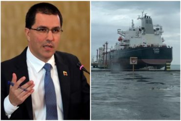 ¡PICADÍSIMO NIVEL! Jorge Arreaza acusa a EE UU de «perseguir» tanqueros iraníes que traen gasolina a Venezuela