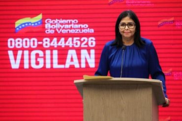 ¡VAS A SEGUIR, ABIGAÍL? “Están mintiendo al mundo”: Delcy Rodríguez acusó al gobierno de Colombia de ocultar cifras reales de casos de covid-19 (+Video)