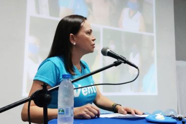 ¡SIN PELOS EN LA LENGUA! La punta de María Corina a la oposición: “Esos que están negociando condiciones, lo que están es negociando puestos” (+Video)