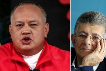 ¿AHORA CONSEJERO? Diosado Cabello pidió a opositores “quererse un poquito” y evitar “dejarse llevar por una ‘bruja’ como Ramos Allup” (+lleno de odio)