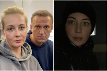 ¡LO ÚLTIMO! Policía de Vladimir Putin detuvo a la esposa de Alexei Navalni en medio de las intensas protestas en Rusia para exigir la liberación del opositor