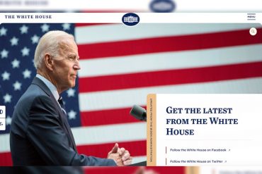 ¡AQUÍ ESTÁ! La página de la Casa Blanca se actualizó y ya muestra a Joe Biden como presidente de EEUU (+Captura)