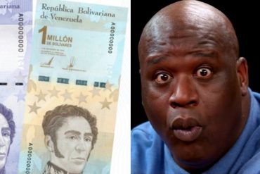 ¡SUSTO! “Zimbabue, no te llevamos nada”: Nuevo billete de 1 millón de bolívares que presentó el BCV este #5Mar equivale a Bs. 100.000.000.000.000 de los de antes