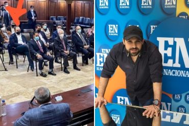 ¡CONTROVERSIAL! El presidente del diario El Nacional fue captado en la reunión convocada por Jorge Rodríguez en la ilegítima AN