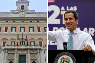 ¡AQUÍ LA TIENE! Parlamento italiano aprobó resolución unánime en respaldo a la fuerzas democráticas de Venezuela y así respondió Guaidó (+comunicado)