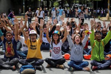 ¡FIRMES! Estudiantes del interior del país anuncian que tomarán las calles desde el #19Abr y marcharán hasta Caracas: “Venezuela debe ponerse de pie”