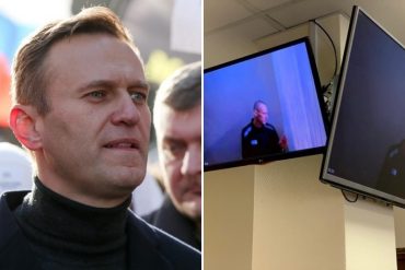 ¡ABRUMADOR! Navalny compareció ante una corte rusa por primera vez desde que levantó la huelga de hambre: “Soy un esqueleto horrible”