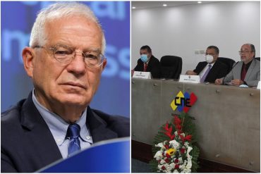 ¡OTRO MÁS! “Parte de un proceso que seguiremos evaluando”: portavoz de Josep Borrell dijo que la designación del “nuevo CNE” es un “primer paso”