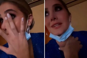¡SE CONMOVIÓ! «Estoy demasiado triste, viví ese momento y no se lo deseo a ninguna chica»: Mariam Habach lloró cuando Mariangel Villasmil no clasificó como semifinalista (+Video)