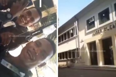 ¡LO TENEMOS! Detuvieron a dos militares por grabarse “drogados” mientras hacían guardia en centro de votación de Barinas (+Video)