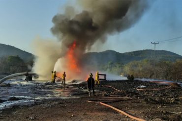 ¡TRISTE! Medio local reportó deceso del hombre que resultó con quemaduras de segundo y tercer grado por explosión de poliducto en Anzoátegui