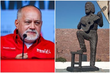 ¿EL OFENDIDO? Diosdado pide al PSUV que demande a alcaldes en Zulia por supuestamente quitar estatuas de Alí Primera: “¿A cuenta de qué?” (+Video)
