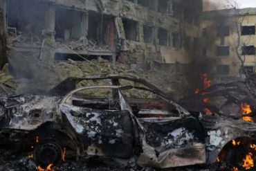 ¡IMPRESENTABLE! Así justificó Rusia el criminal bombardeo contra un hospital materno infantil en la ciudad ucraniana de Mariúpol