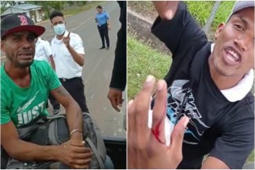 Así oficiales de migración y de la policía de Nicaragua agredieron a migrantes venezolanos que pretendían seguir hacia Estados Unidos (+Videos)