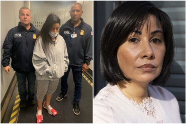 Seguridad Nacional difundió la primera imagen de la extesorera chavista Claudia Díaz en Estados Unidos: llegó a Florida y está bajo custodia