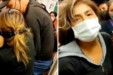 Encontró a su esposo con su amante en un tren y su reacción se volvió viral (+Video)