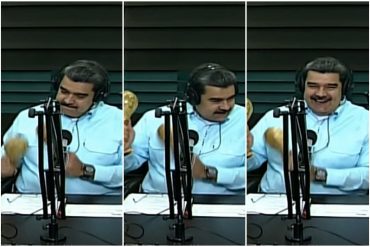 Maduro apareció tocando maracas en la reanudación de su programa ‘La hora de la salsa’ por Radio Miraflores: “Ha vuelto, ha regresado” (+Video)