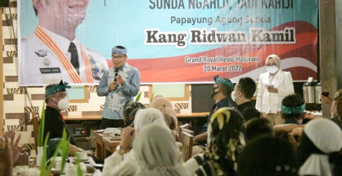 Gubernur Ridwan Kamil Temui Warga Sunda di NTB