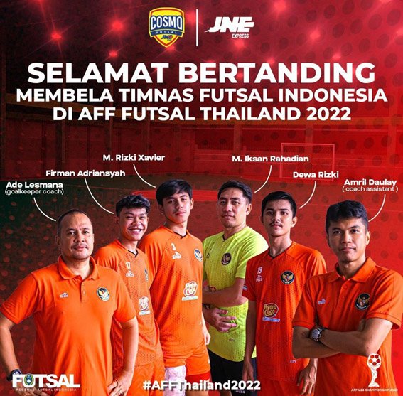 Pemain dan Official COSMO JNE FC Siap Bela Garuda Indonesia di AFF Thailand 2022