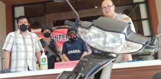 Janda Tiga Anak Asal Semarang Ini Nekat Mencuri Motor di Temanggung