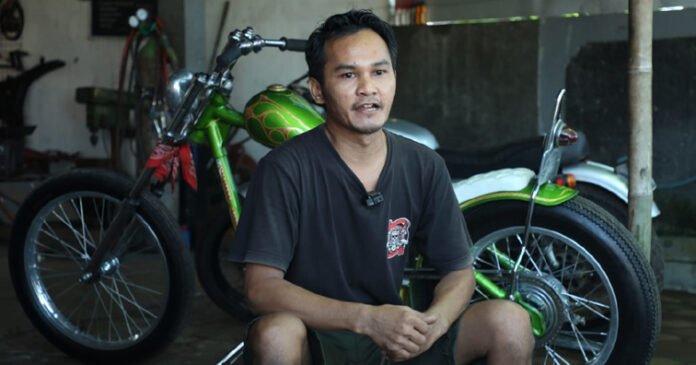 Bengkel Sepeda Motor Custom Sukoharjo Bangkit Setelah Ikut Lapak Ganjar