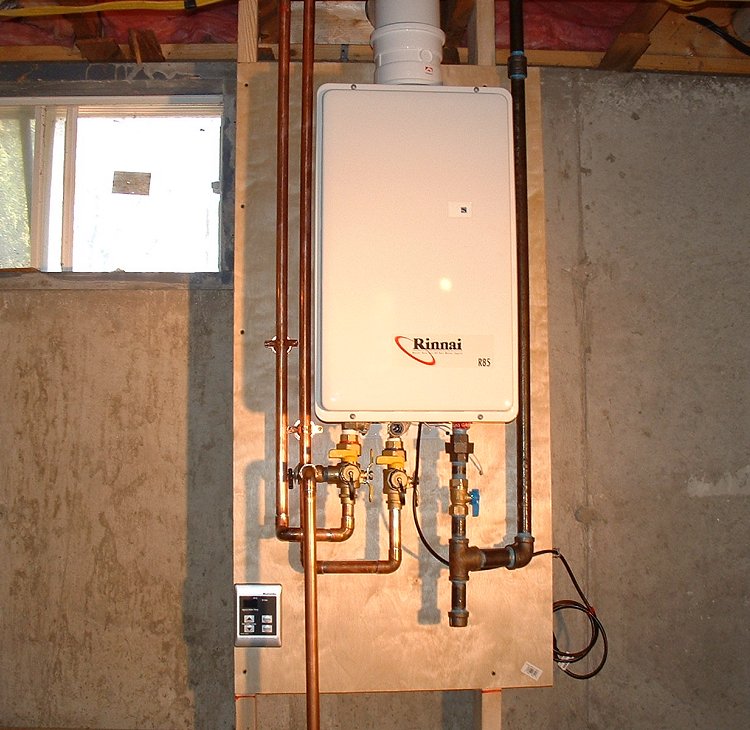 Tankless Gas Hot Water Heaters Mathews Son Plumbing
