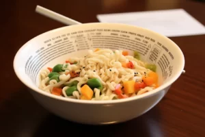 Jak obliczyć kaloryczność chińskiej zupki instant a także ile kalorii zawiera sam makaron?