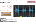 Auscultation Training by Repetition