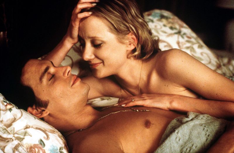 Heche and Johnny Depp in a scene from 1997's 