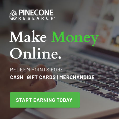 paid online surveys with pinecone research