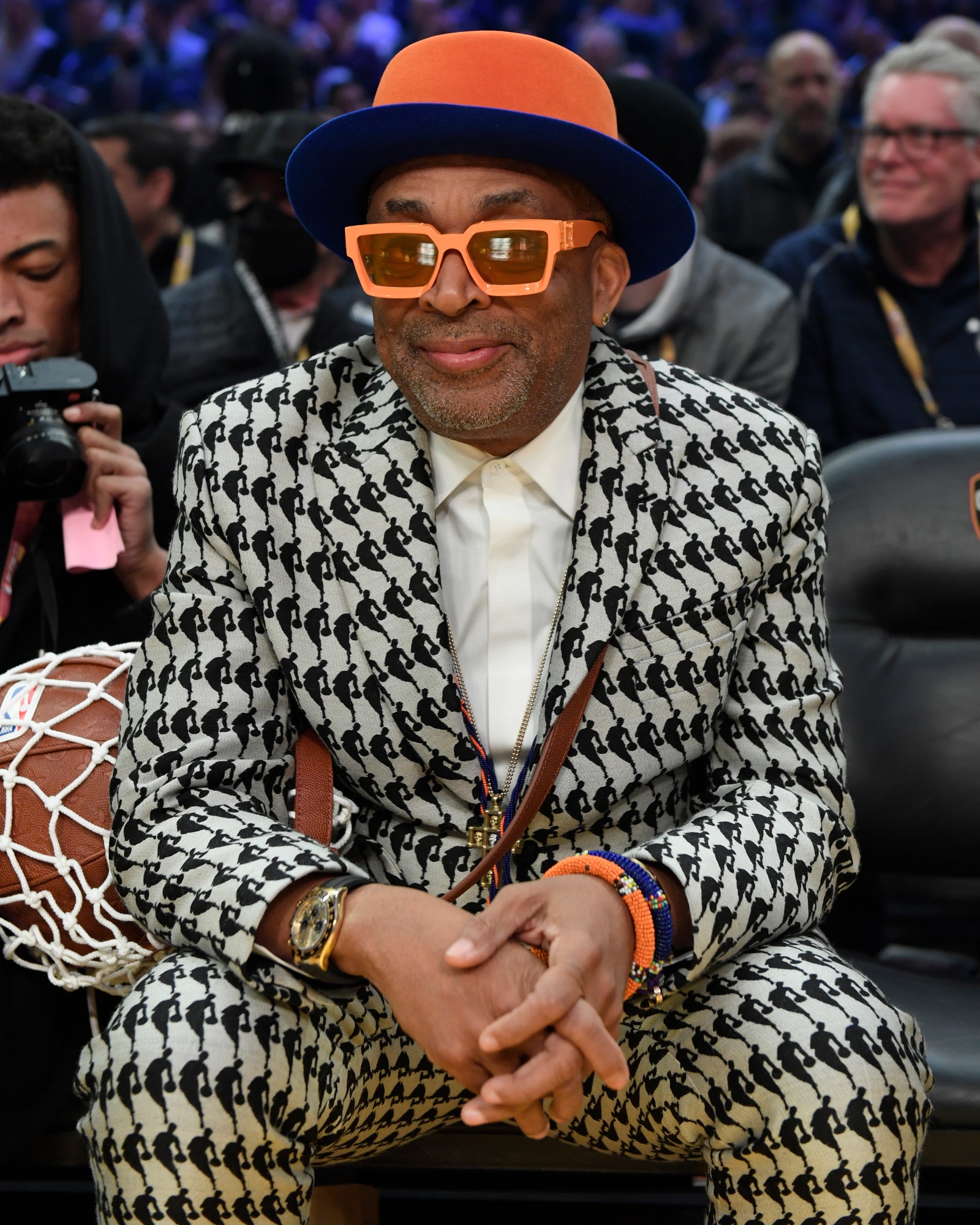 Director Spike Lee attends the 71st NBA AllStar Game as part of 2022 NBA All Star Weekend